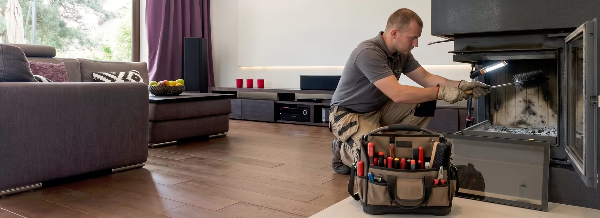 Fireplace Restoration in Edison