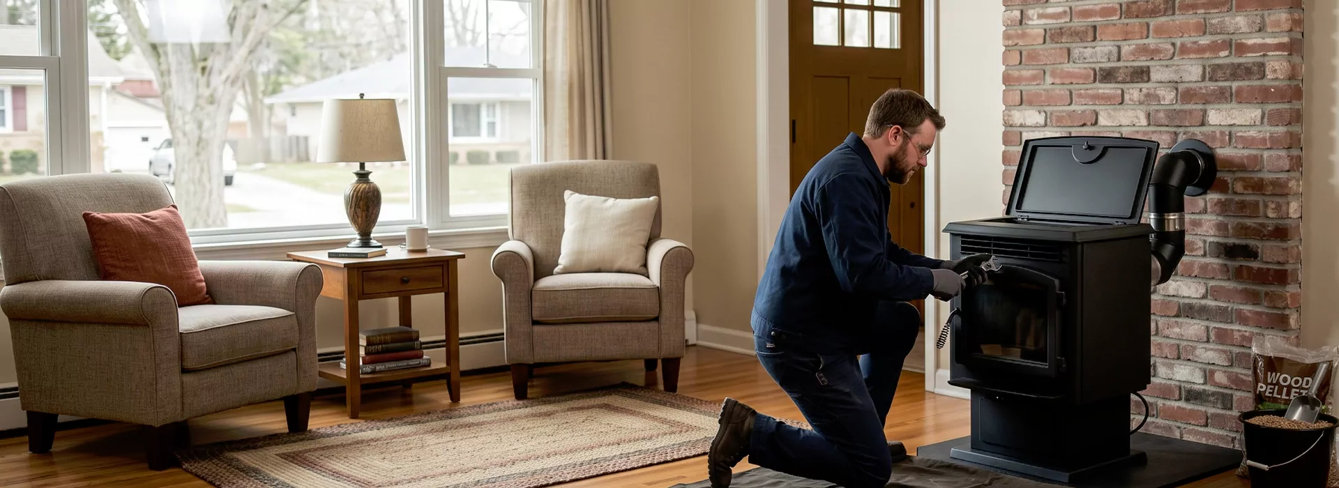 Pellet Fireplace Installation Edison, NJ
