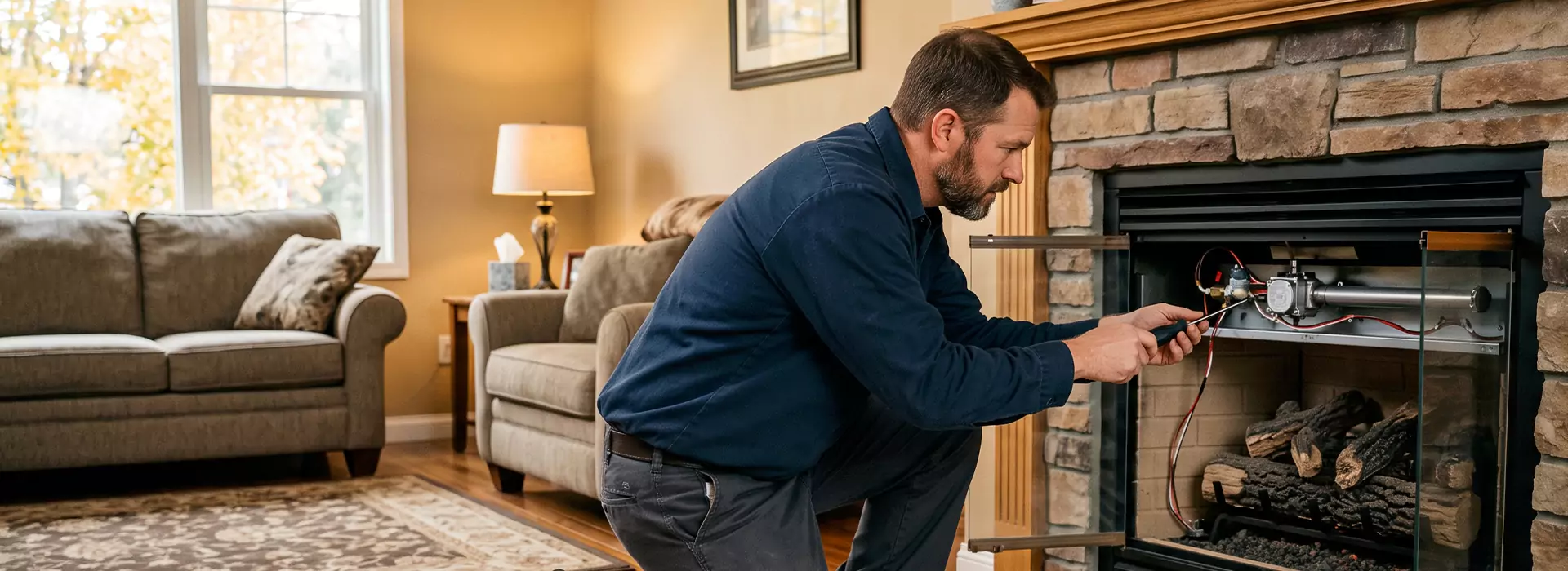 Propane Fireplace Repair in Edison, NJ