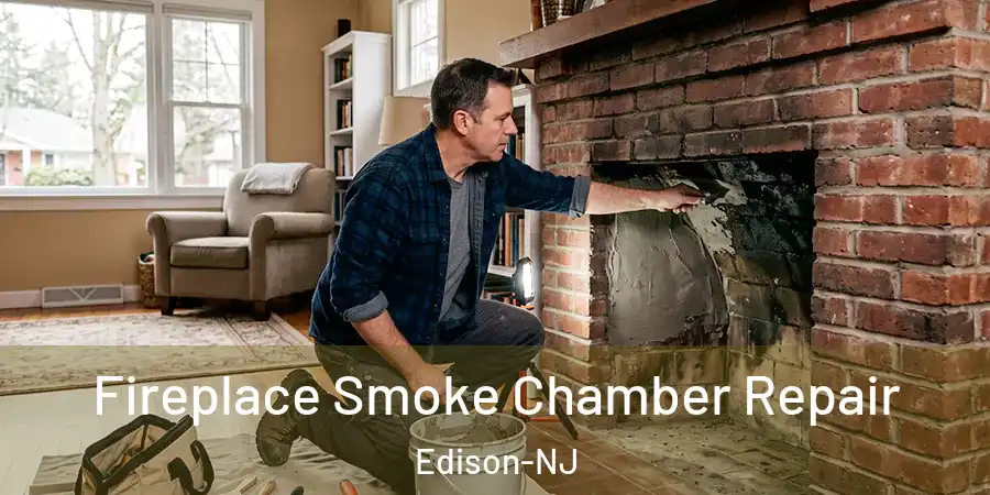 Fireplace Smoke Chamber Repair Edison-NJ