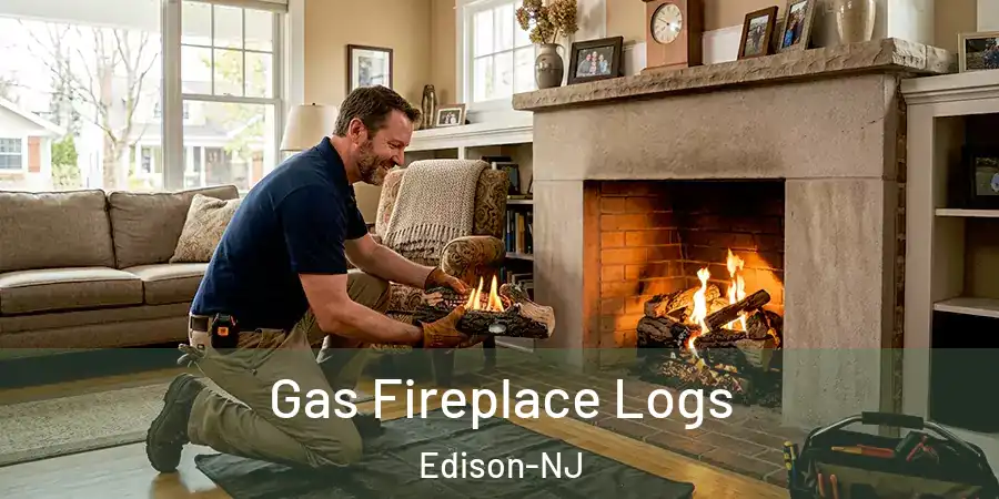 Gas Fireplace Logs Edison-NJ