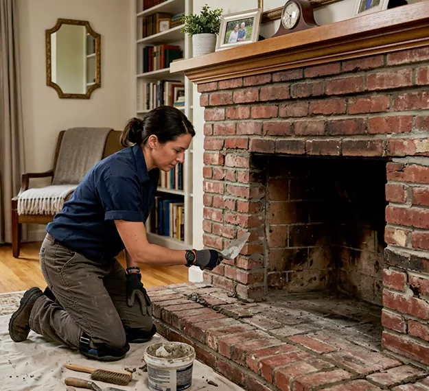 Certified Brick Fireplace Repair Company: Your Local Fireplace Masonry Repair Team in Edison, NJ