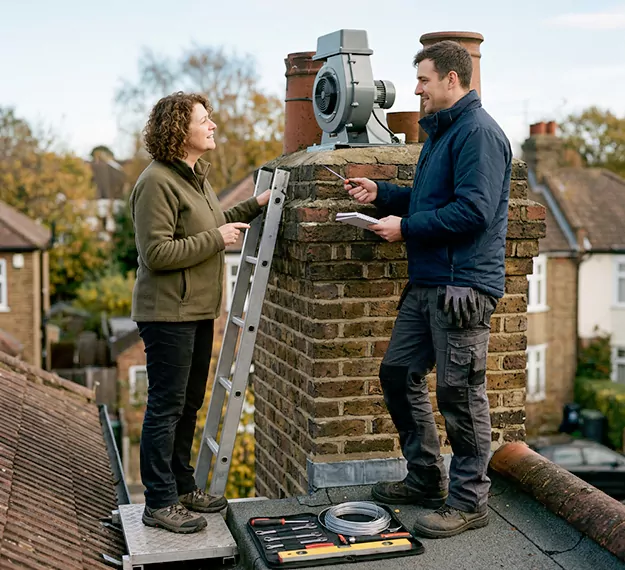 Why Edison, NJ Homeowners Choose Our Chimney Fan Installation Team?