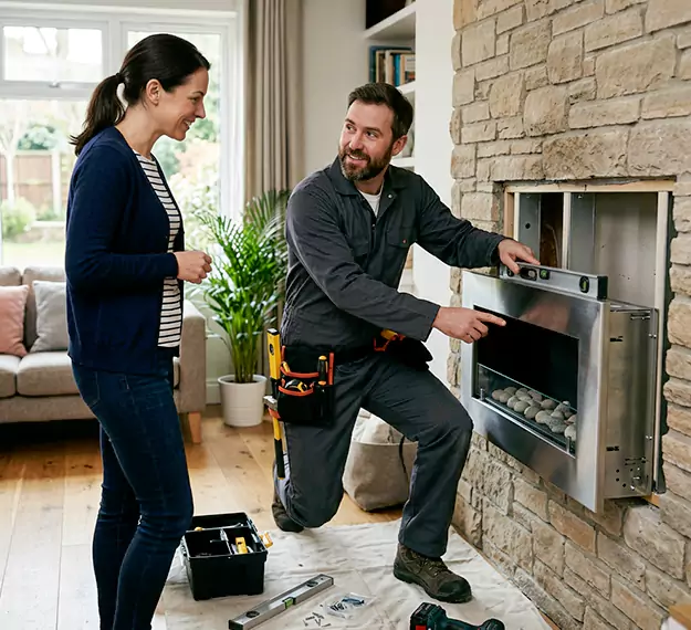 Why Edison Homeowners Choose Our Ethanol Fireplace Installation Team?