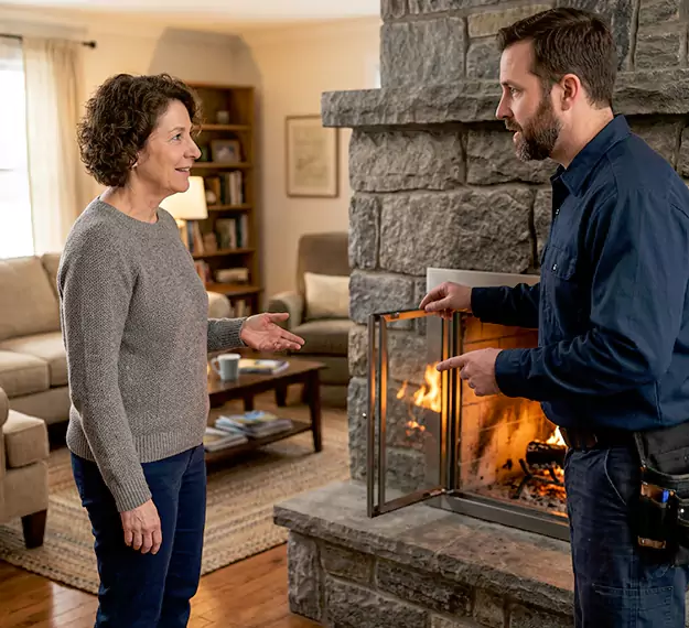 Why Homeowners Choose Our Fireplace Door Installation Team in Edison, NJ?