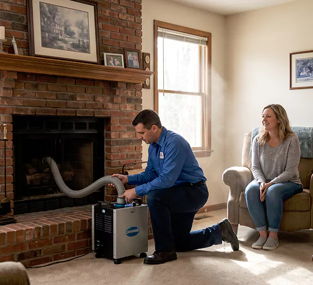 Why Edison Homeowners Choose Our Fireplace Odor Removal Team?