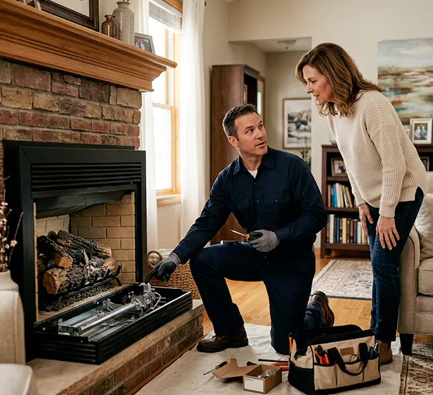 Why Edison Homeowners Choose Our Gas Fireplace Repair Team?