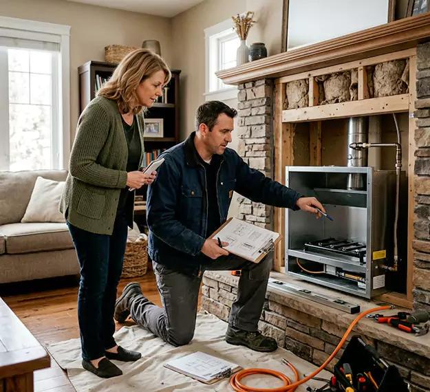 Why Edison, NJ Homeowners Choose Our Propane Fireplace Installation Team?