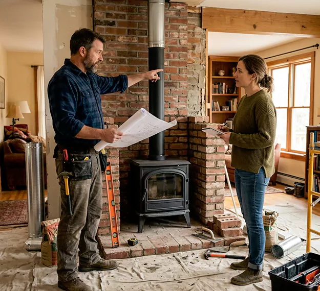Why Edison Homeowners Choose Our Wood Fireplace Installation Team?