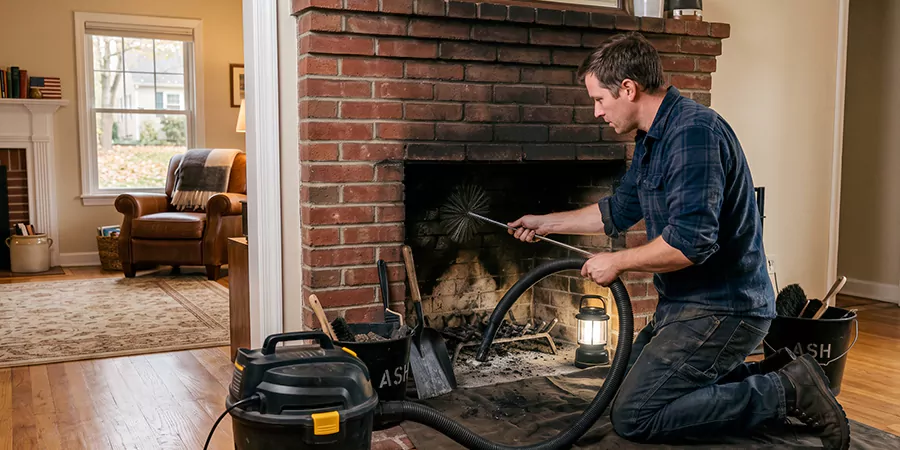 Professional Fireplace Cleaning Edison