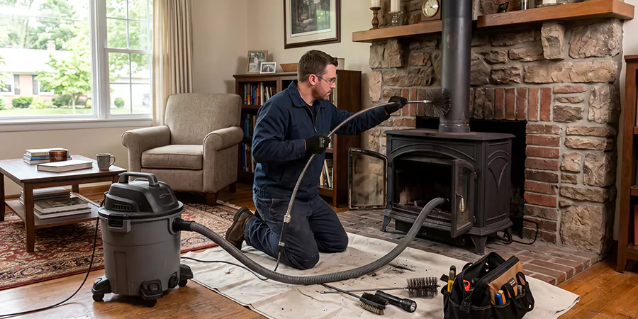 Ventless Fireplace Cleaning Edison